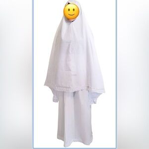 Elegant White Women's prayer set